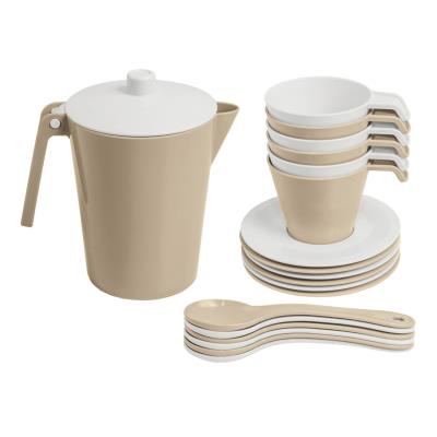 Biszkoptowa Chmurka Serwis kawowy 19el. Wydawca: Wader. SmakLiter.pl Opakowanie Biszkoptowa Chmurka Serwis kawowy 19el