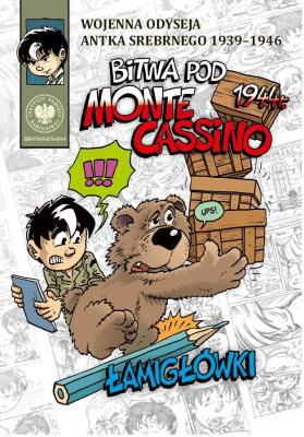 Okładka książki Bitwa pod Monte Cassino 1944 r - Łamigłówki