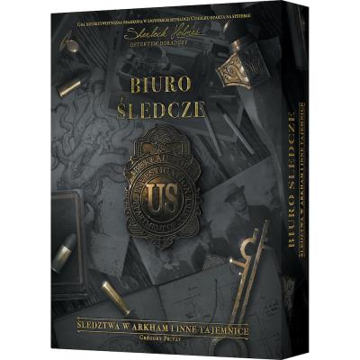 Opakowanie Biuro Śledcze: Śledztwa w Arkham i inne tajemnice