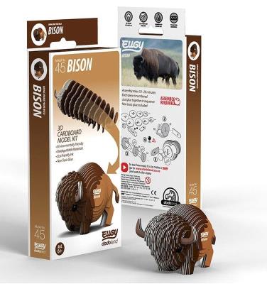 Opakowanie Bizon Eugy. Eko Układanka 3D