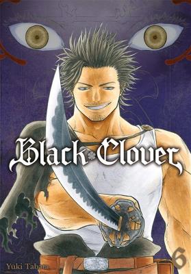 Black Clover. Tom 6. Autor: Yuuki Tabata. SmakLiter.pl Okładka książki Black Clover. Tom 6