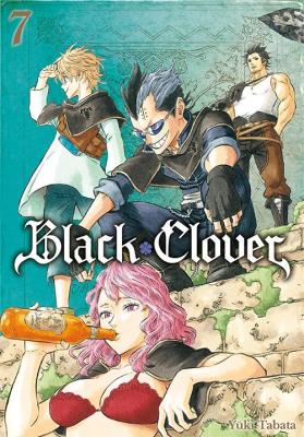 Black Clover. Tom 7. Autor: Yuuki Tabata. SmakLiter.pl Okładka książki Black Clover. Tom 7