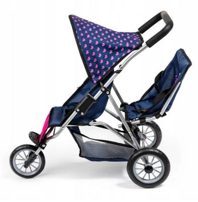 Opakowanie Blizniaczy Jogger DUO niebieski z Jednorożcem