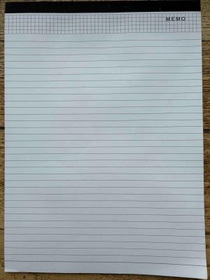 Blok biurowy do teczek. Wydawca: Antra. SmakLiter.pl Opakowanie Blok biurowy do teczek