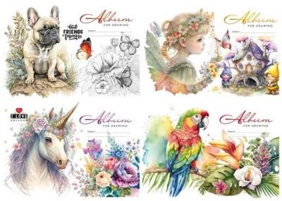 Opakowanie Blok rysunkowy A4/12K 100g/m2