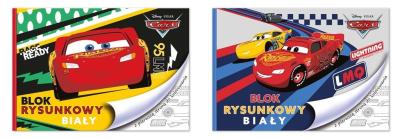 Opakowanie Blok rysunkowy A4/20K biały Cars