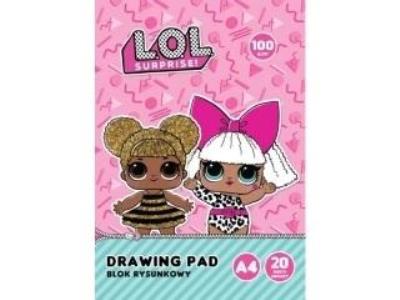 Blok rysunkowy A4/20K LOL (10szt) ASTRA. Wydawca: ASTRA papiernicze. SmakLiter.pl Opakowanie Blok rysunkowy A4/20K LOL (10szt) ASTRA