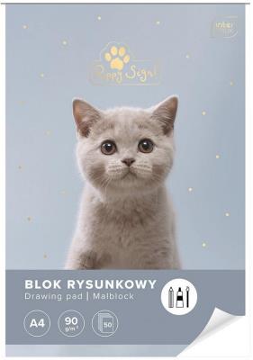 Opakowanie Blok rysunkowy A4/50K UV Puppy Sign 1szt.
