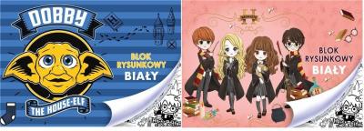 Opakowanie Blok rysunkowy biały A4/20K Harry Potter