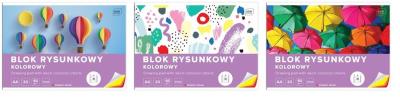 Opakowanie Blok rysunkowy kolorowy A4/20K (10szt)
