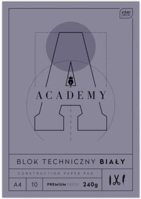 Opakowanie Blok techniczny A4/10K Academy (10szt)