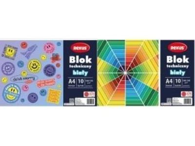 Opakowanie Blok techniczny A4/10K biały