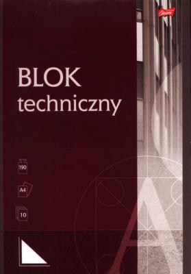 Blok techniczny A4/10K MIX (10szt). Wydawca: UNIPAP. SmakLiter.pl Opakowanie Blok techniczny A4/10K MIX (10szt)