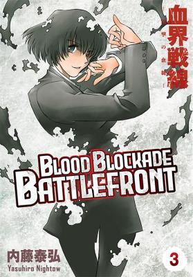 Blood Blockade Battlefront. Tom 3. Autor: Yasuhiro Nightow. SmakLiter.pl Okładka książki Blood Blockade Battlefront. Tom 3
