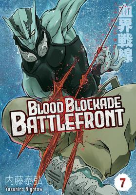 Blood Blockade Battlefront. Tom 7. Autor: Yasuhiro Nightow. SmakLiter.pl Okładka książki Blood Blockade Battlefront. Tom 7