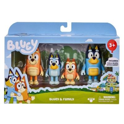 Opakowanie Bluey Figurki Rodzinka 4 szt.