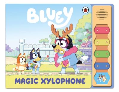 Bluey Magic Xylophone Sound Book. Autor: Bluey. SmakLiter.pl Okładka książki Bluey Magic Xylophone Sound Book