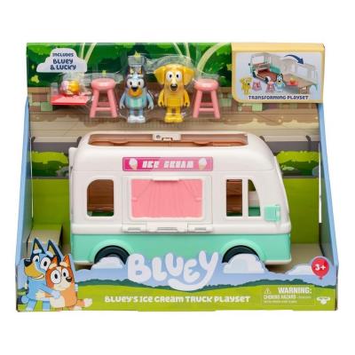Opakowanie Bluey. Samochód z lodami