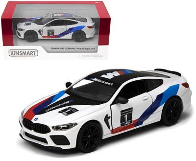 BMW M8 livery edition 1:38. Wydawca: Kinsmart. SmakLiter.pl Opakowanie BMW M8 livery edition 1:38