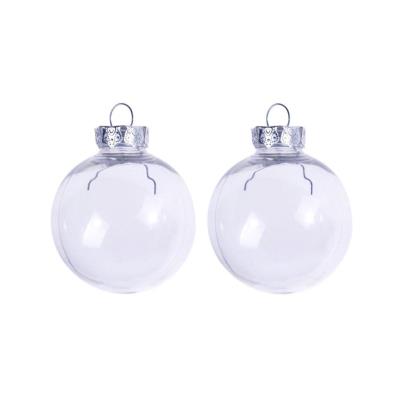 Opakowanie Bombka przeźroczysta zrób to sam 2 szt.