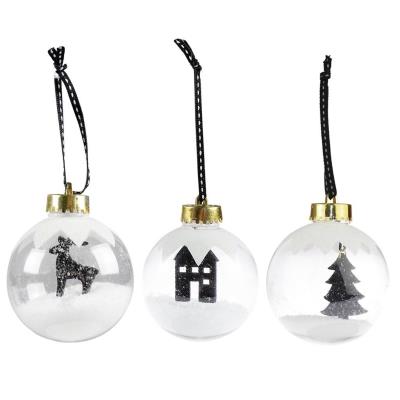 Opakowanie Bombka ze sztucznym śniegiem