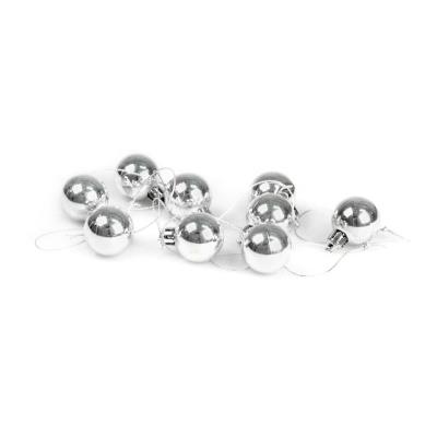 Opakowanie Bombki mini srebrne 9szt