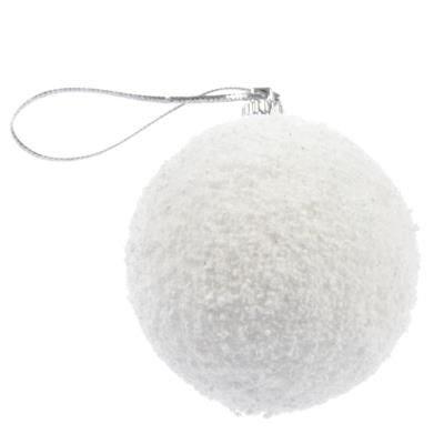 Opakowanie Bombki ośnieżone 6szt