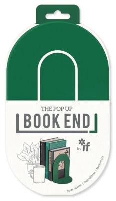 Book End Podpórka pod książki ciemny zielony. Wydawca: IF. SmakLiter.pl Opakowanie Book End Podpórka pod książki ciemny zielony