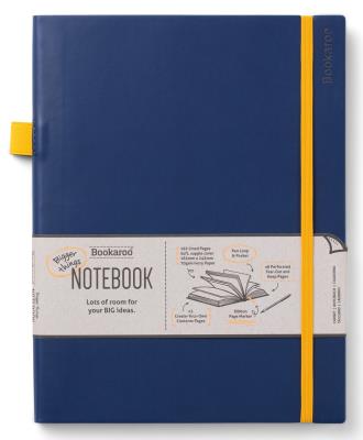 Opakowanie Bookaroo Notatnik Journal duży - Granatowy