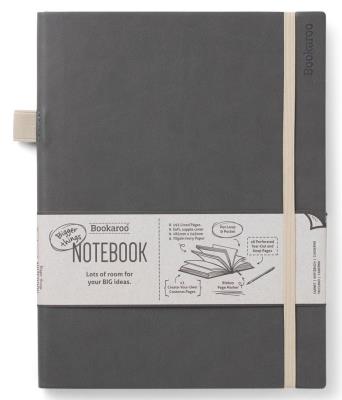 Bookaroo Notatnik Journal duży - Szary. Wydawca: IF. SmakLiter.pl Opakowanie Bookaroo Notatnik Journal duży - Szary