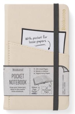 Bookaroo Notatnik Journal Pocket A6 - Kremowy. Wydawca: IF. SmakLiter.pl Opakowanie Bookaroo Notatnik Journal Pocket A6 - Kremowy