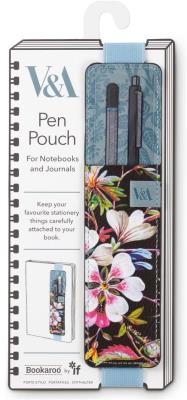 Opakowanie Bookaroo Pen Pouch uchwyt Kilburn Black Floral