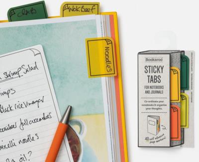 Bookaroo Znaczniki samoprzylepne - Zielone. Wydawca: IF. SmakLiter.pl Opakowanie Bookaroo Znaczniki samoprzylepne - Zielone