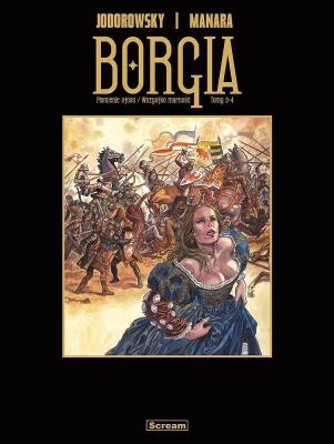 Borgia T.3-4 wyd. limitowane. Autor: Alejandro Jodorowsky, Manara Milo. SmakLiter.pl Okładka książki Borgia T.3-4 wyd. limitowane