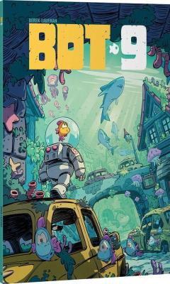Bot-9. Autor: Laufman Derek. SmakLiter.pl Okładka książki Bot-9