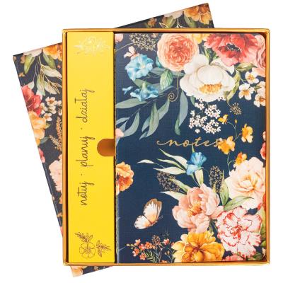 Opakowanie Box prezentowy z 5 stylowymi notatnikami Jesień