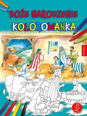 Boże Narodzenie - kolorowanka. Boże Narodzenie. Autor: Bethan James. SmakLiter.pl Okładka książki Boże Narodzenie - kolorowanka. Boże Narodzenie