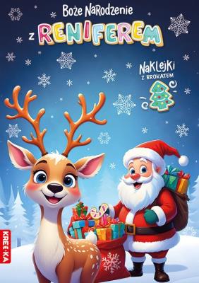 Okładka książki Boże Narodzenie z reniferem