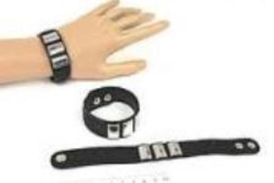 Opakowanie Bransoletka silikonowa czarna 22x2xm