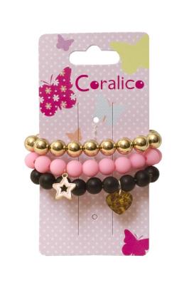 Opakowanie Bransoletki z gwiazdką i serduszkiem 3szt