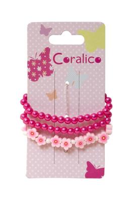 Opakowanie Bransoletki z kwiatkami 3szt