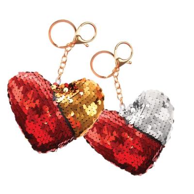 Breloczek serduszko cekiny dwustronne MIX. Wydawca: ARPEX. SmakLiter.pl Opakowanie Breloczek serduszko cekiny dwustronne MIX