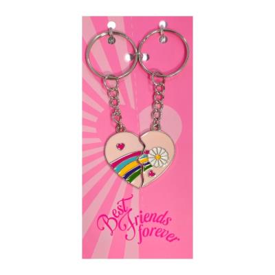 Opakowanie Brelok Best friends Tęcza