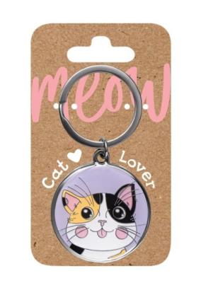 Opakowanie Brelok dla kociarzy - kot tricolor