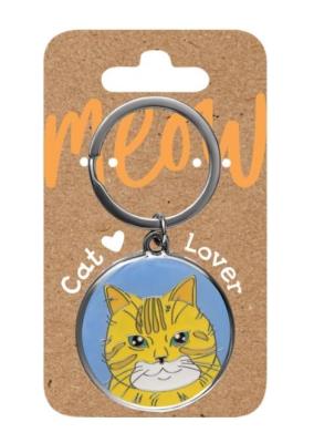 Opakowanie Brelok dla kociarzy - rudy kot