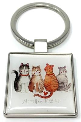 Opakowanie Brelok do kluczy K25 4 koty