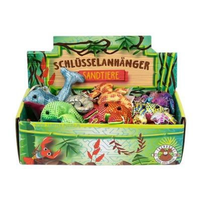 Opakowanie Brelok do kluczy zwierzątka piaskowe 1 szt. mix