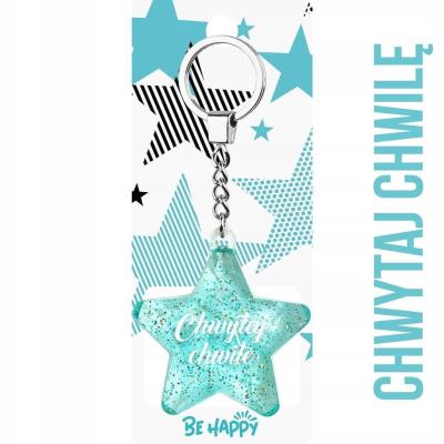 Opakowanie Brelok Gwiazdka Chwytaj chwilę