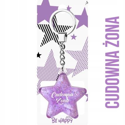 Opakowanie Brelok gwiazdka Cudowna Żona