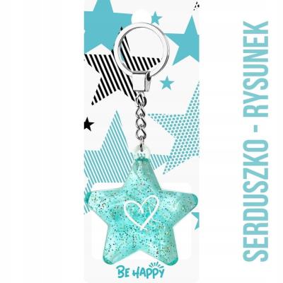 Opakowanie Brelok Gwiazdka Serduszko